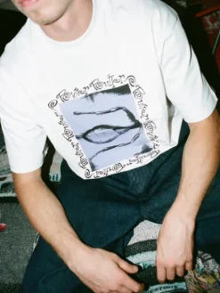 T-Shirts>Butter Goods Ant Tee, White