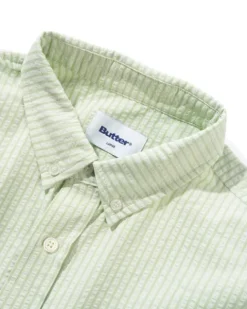 Shirts| Shirts>Butter Goods Avenue Shirt, Mint