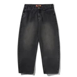 Denim Jeans|Pants>Butter Goods Baggy Denim Jeans, Distressed Black