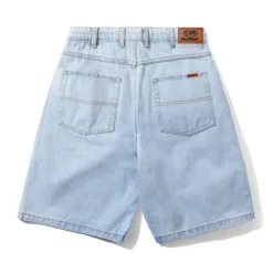 Denim Shorts|Shorts>Butter Goods Baggy Denim Shorts, Light Blue