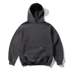 Zip-Thru Hoods|Pullover Hoods>Butter Goods Basic Pullover Hood, Washed Black