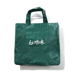 Bags>Butter Goods Beach Tote, Green / Black