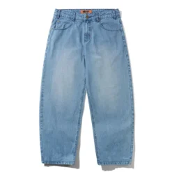 Denim Jeans|Pants>Butter Goods Blotch Denim Jeans, Streaky Blue