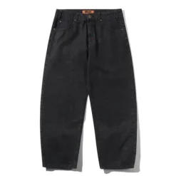 Denim Jeans|Pants>Butter Goods Blotch Denim Jeans, Streaky Black