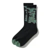 Accessories>Butter Goods Blotch Socks, Black