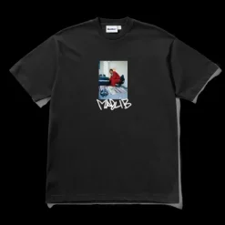 T-Shirts>Butter Goods Bomb Shelter Tee, Black