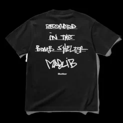 T-Shirts>Butter Goods Bomb Shelter Tee, Black