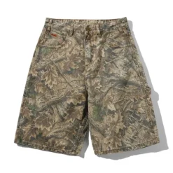 Denim Shorts|Shorts>Butter Goods Carpenter Denim Shorts, Forest Camo