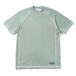 T-Shirts>Butter Goods Cliff Contrast Tee, Dull Mint