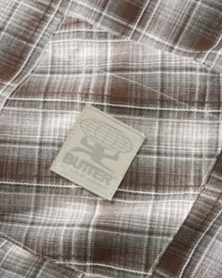 Shirts| Shirts>Butter Goods Equipment S/S Shirt, Brown