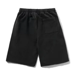 Denim Shorts|Shorts>Butter Goods Fleece Shorts, Washed Black