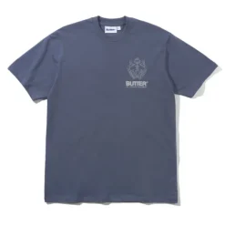 T-Shirts|Pullover Hoods>Butter Goods Fossil Tee, Slate