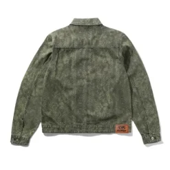 Jackets>Butter Goods Garage Denim Jacket, Lowland Camo