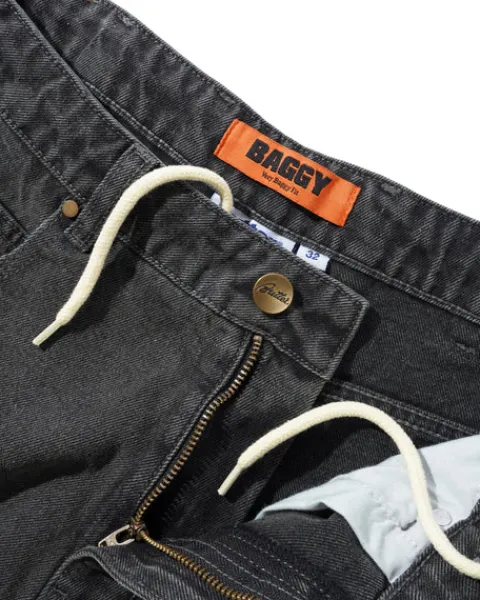 Denim Jeans|Pants>Butter Goods Garage Denim Jeans, Faded Black