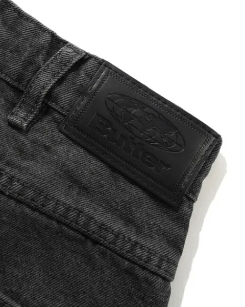 Denim Jeans|Pants>Butter Goods Garage Denim Jeans, Faded Black