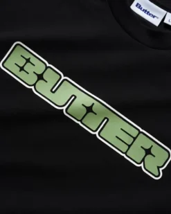 T-Shirts>Butter Goods Glint Tee, Black