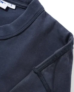 T-Shirts>Butter Goods Inside Out Tee, Washed Navy