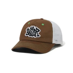 Hats|Beanies>Butter Goods Melt Trucker Cap, Brown