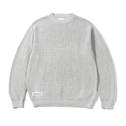 Knits>Butter Goods Newcomer Reversible Knit Sweater, Grey