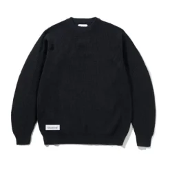 Knits>Butter Goods Newcomer Reversible Knit Sweater, Black