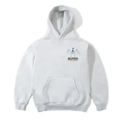 Zip-Thru Hoods|Pullover Hoods>Butter Goods Nocturnal Pullover Hood, Ash