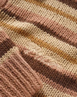Knits>Butter Goods Ombre Stripe Knit Sweater, Chocolate