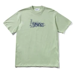 T-Shirts>Butter Goods Pay Up Tee, Matcha