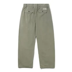 Denim Jeans|Pants>Butter Goods Pleated Trousers, Washed Fatigue