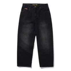 Denim Jeans|Pants>Butter Goods Relaxed Denim Jeans, Flat Black