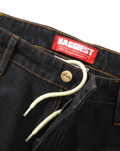 Denim Jeans|Pants>Butter Goods Santosuosso Denim Jeans, Stonewash Black