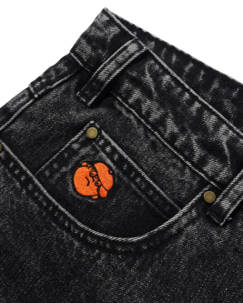 Denim Jeans|Pants>Butter Goods Santosuosso Denim Jeans, Stonewash Black