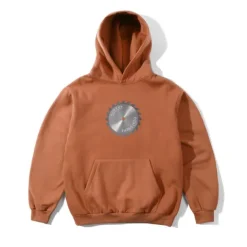 Zip-Thru Hoods|Pullover Hoods>Butter Goods Saw Blade Pullover Hood, Rust