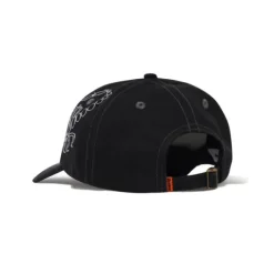 Hats|Beanies>Butter Goods Scorpion 6 Panel Cap, Black