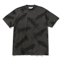 T-Shirts>Butter Goods Screw Tee, Washed Black