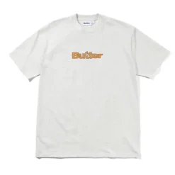T-Shirts>Butter Goods Smashed Logo Tee, Ash