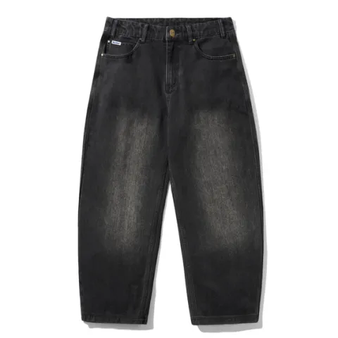 Denim Jeans|Pants>Butter Goods Spike Denim Jeans, Faded Black