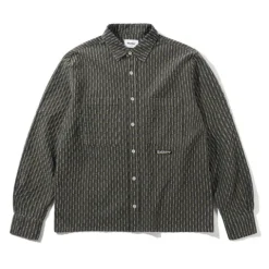 Shirts| Shirts>Butter Goods Stitch Shirt, Moss