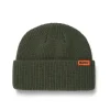 Hats|Beanies>Butter Goods Tall Wharfie Beanie, Army
