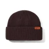 Hats|Beanies>Butter Goods Tall Wharfie Beanie, Brown