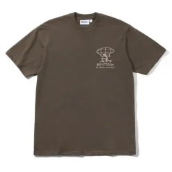 T-Shirts>Butter Goods Terrain Tee, Brown