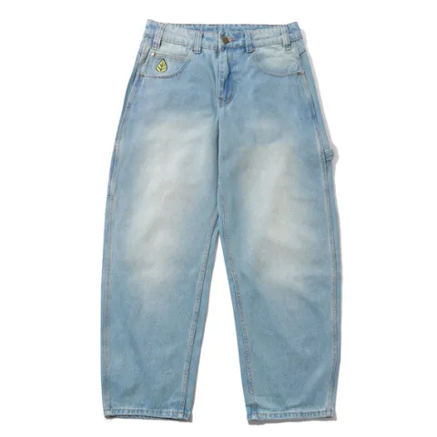 Denim Jeans|Pants>Butter Goods Weathergear Denim Jeans, Distressed Indigo