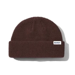 Hats|Beanies>Butter Goods Wharfie Beanie, Brown