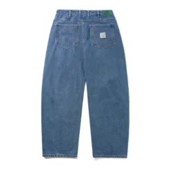 Denim Jeans|Pants>Butter Goods Wide Cut Denim Jeans, Mid Blue