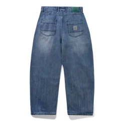 Denim Jeans|Pants>Butter Goods Wide Cut Denim Jeans, Vertical Stripe